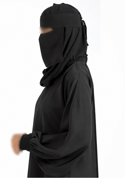Plain Saudi Niqab