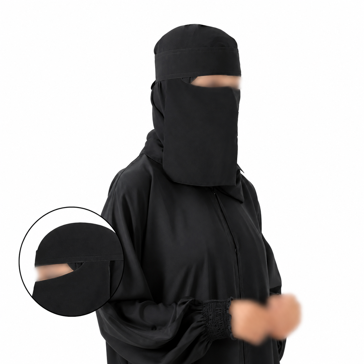 Plain Saudi Niqab