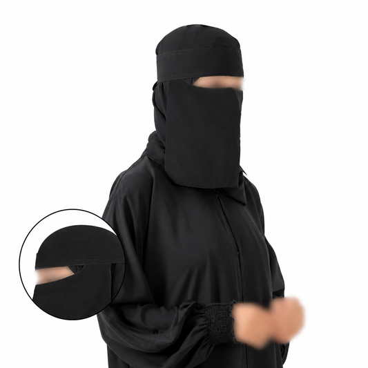 Plain Saudi Niqab